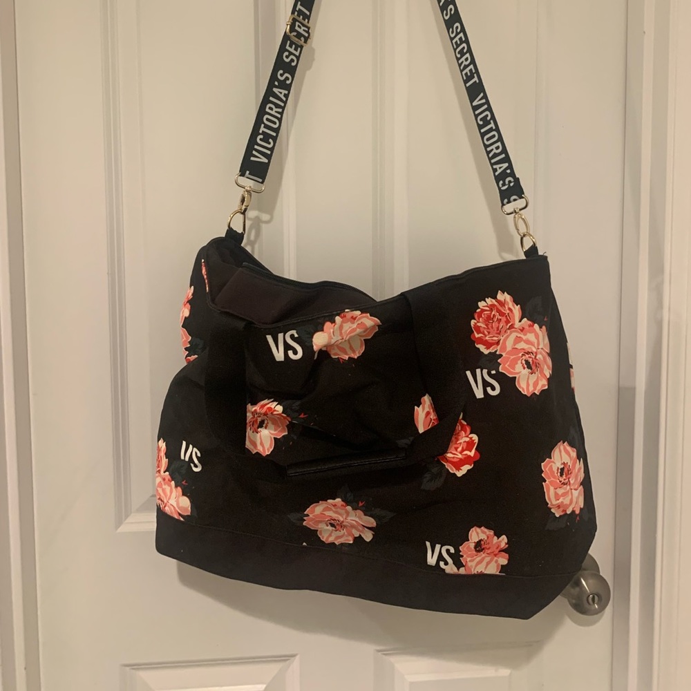 NWT Victoria’s Secret - Floral Gym/Duffel bag